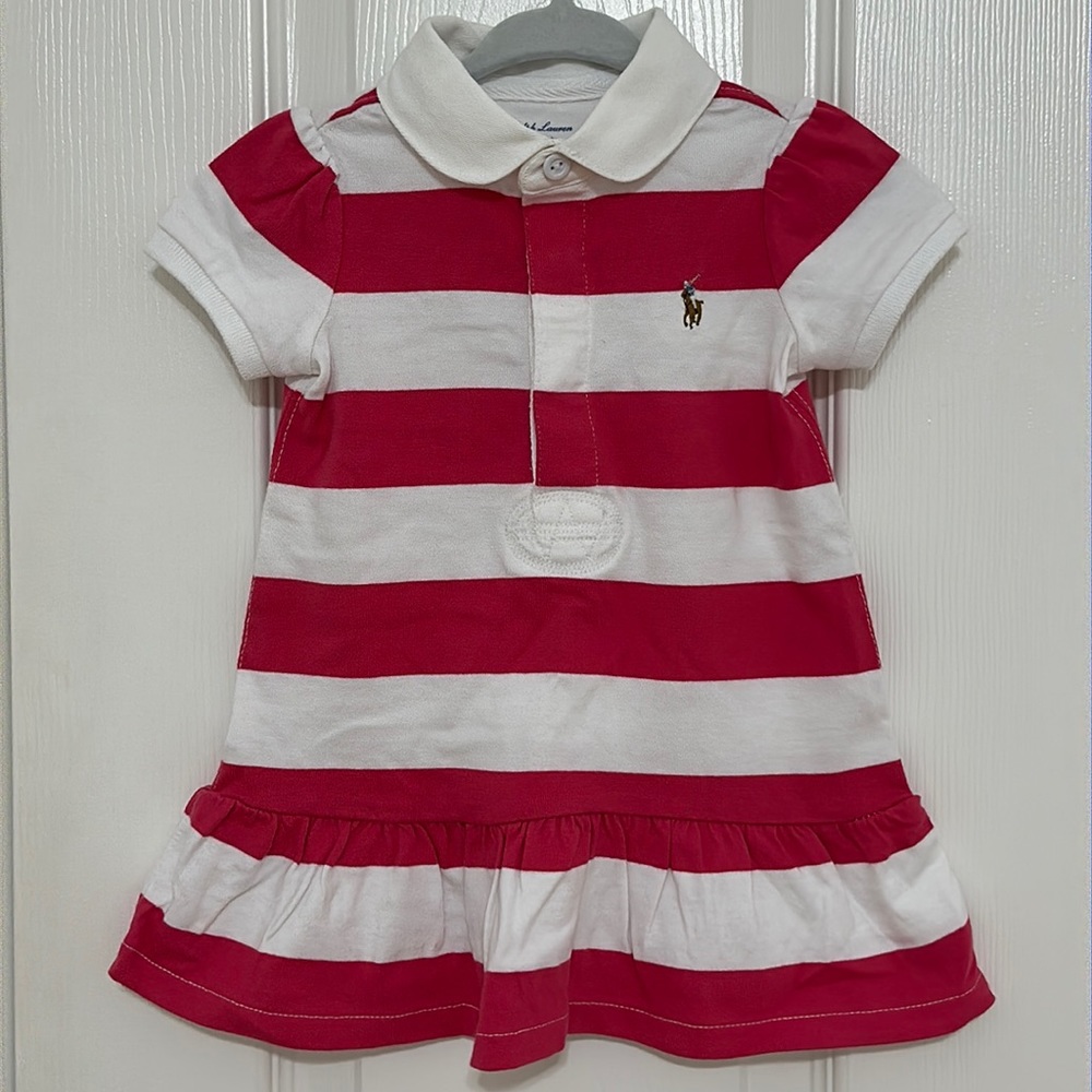 Ralph Lauren baby girl dress- size 6 months